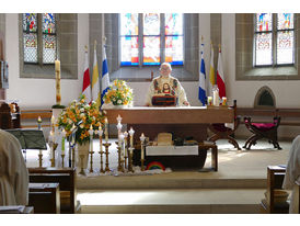 Dankgottesdienst der Kommunionkinder (© Karl-Franz Thiede)